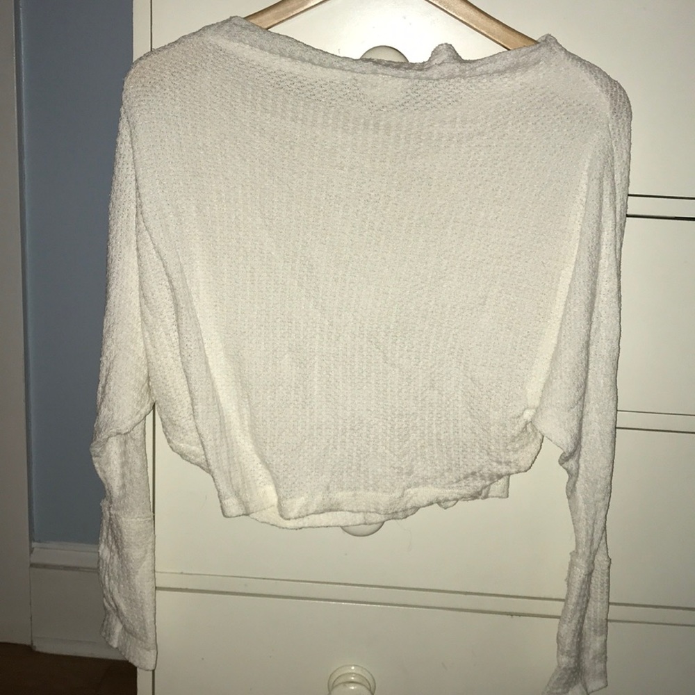 Free People Cold Shoulder Sweater